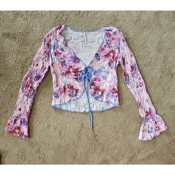 Free People Movement Venice Printed Floral Top XS - Picture 2 of 10